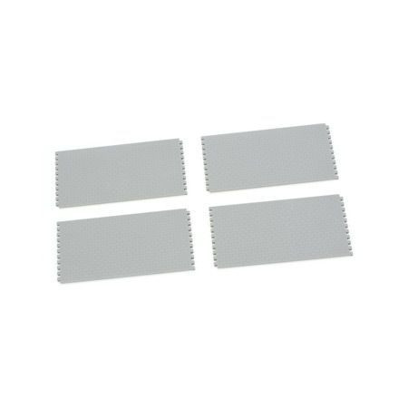 Pike Stuff - Ho Concrete Block Wall Long - 5411004