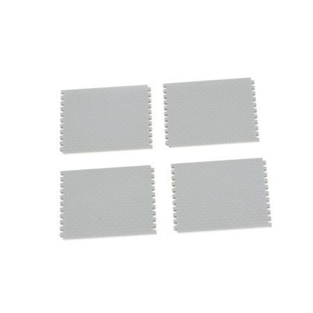 Pike Stuff - Ho Concrete Block Wall Med - 5411005