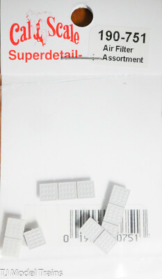 Cal-Scale Train Parts - HO Air Filter Assortment - 751