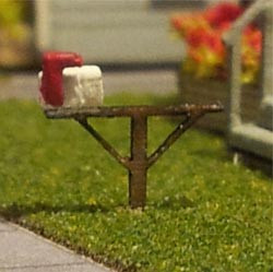 Osborn Model Kits - N Mail Boxes 12pk - 3035