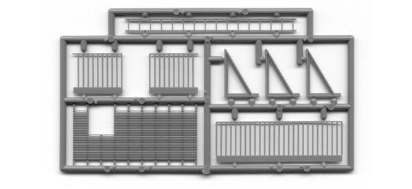 Tichy Train Group - Ho Fire Escape Kit 1set - 8060