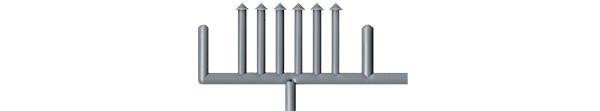 Tichy Train Group - HO 8' Stove Pipe - 8326