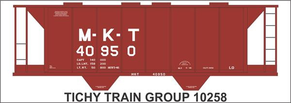 Tichy Train Group - N Mkt Covered Hopper Decal - 10258N