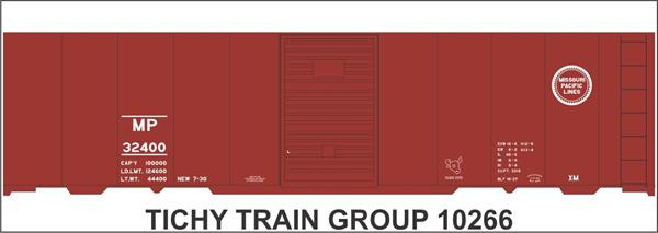 Tichy Train Group - N Mp 40' Steel Boxcar Decal - 10266N