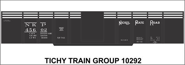 Tichy Train Group - N Nickel Plt 41'6' Gondla Deca - 10292N