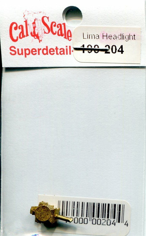 Cal-Scale Train Parts - Ho Headlight Lima Old - 204