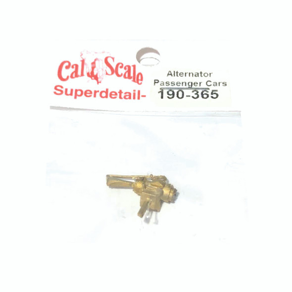 Cal-Scale Train Parts - Ho Alternator Passenger Car - 365