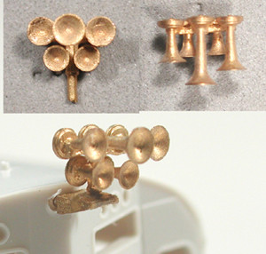 Cal-Scale Train Parts - Ho Nathan Air Horn 5chime Bcr - 585