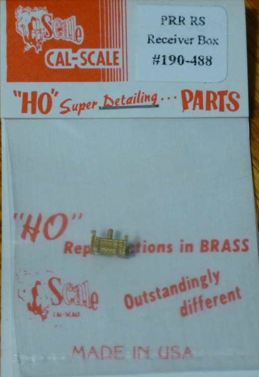 Cal-Scale Train Parts - Ho Prr Rs Loco Receiver Box - 488