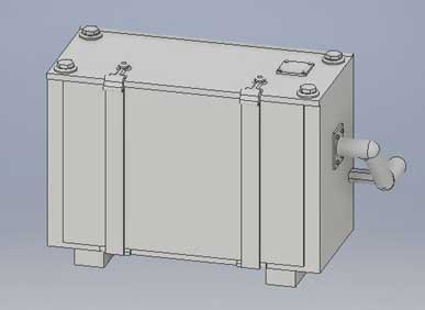 Cal-Scale Train Parts - Ho Signal Box 2 Strap Late - 696