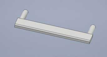 Cal-Scale Train Parts - Ho Cab Window Arm Rest - 714