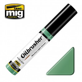 Mig Ammo Books - Oilbrusher Mecha Light Green - 3529