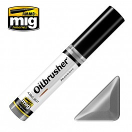 Mig Ammo Books - Oilbrusher Aluminium - 3537