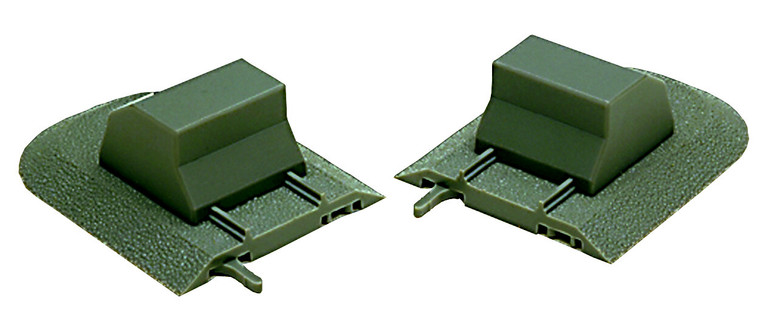 Atlas Model Railroad Co. - Ho Tt Bumpers 2pk - 470