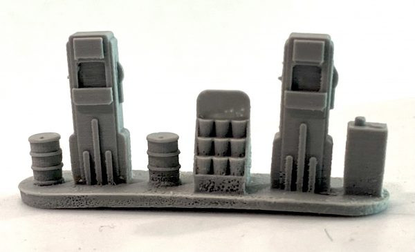 Bar Mills - HO Gas Pump Island - 2041
