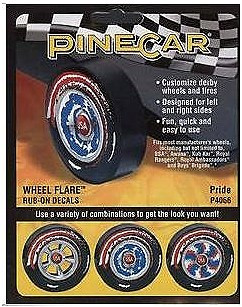 Pinecar - Pride Wheel Flare - 4066