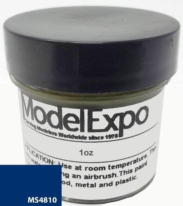 Model Shipways Wood Ships - Dark Blue Trim 1oz - 4810