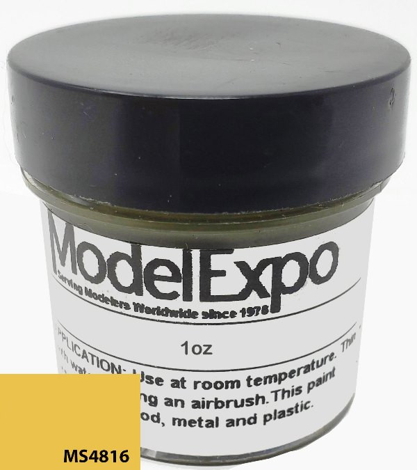 Model Shipways Wood Ships - Deck House Dark Buff 1oz - 4816