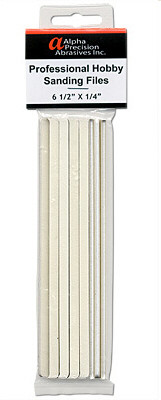 Flex-I-File - Hobby File 6mm/1/4 Fine 12pk - 310