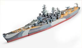 Revell Monogram Germany - Uss Missouri Battleship 1:1200 - 5128