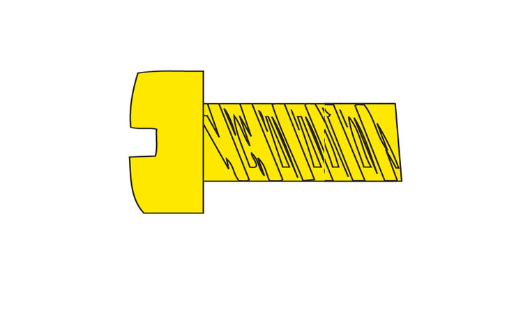Woodland Scenics - 1-72 1/4' Fillister Head Screw - 830