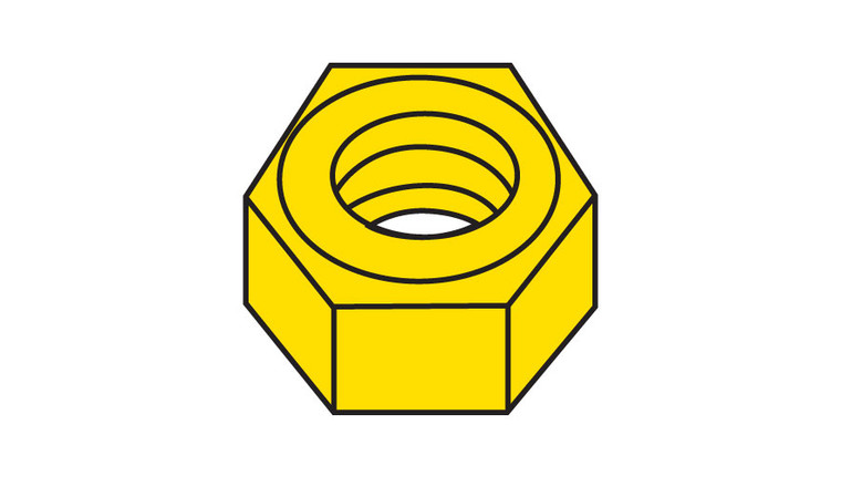 Woodland Scenics - 1-72 Hex Nuts - 883