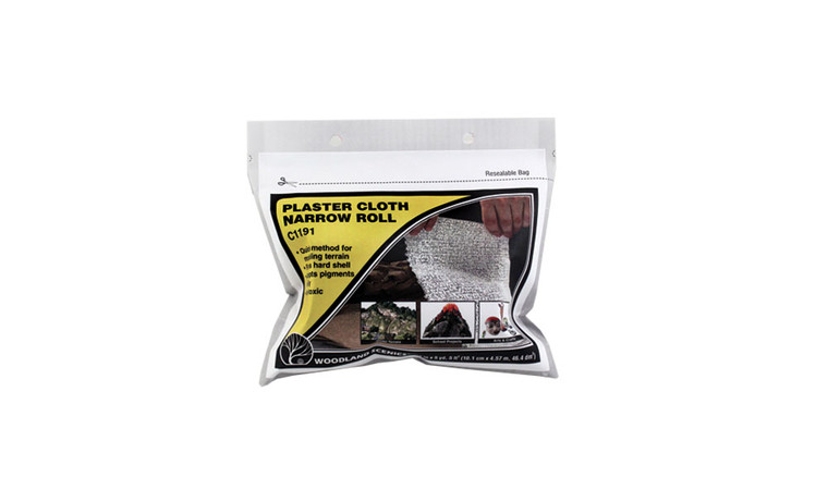 Woodland Scenics - Plaster Cloth Narrow Roll - 1191