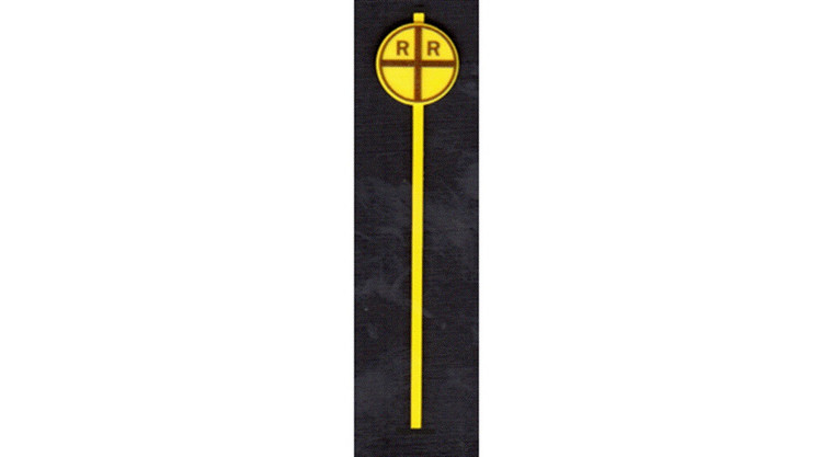 Tichy Train Group - O Early Crossing Warning Sign - 2062