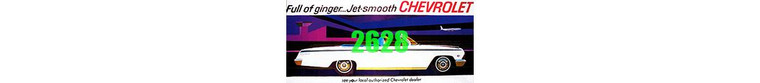 Tichy Train Group - N Chevrolet Jet Smooth 1962 Bb - 2628