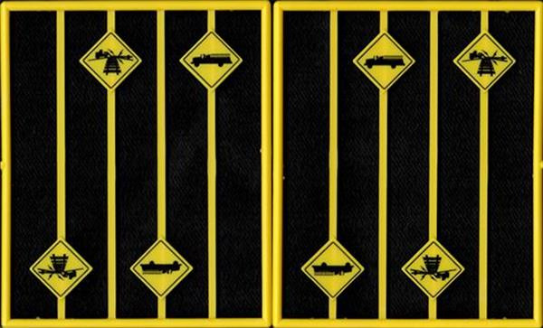 Tichy Train Group - S Wrning Signs Firehouse 8 pcs - 3557