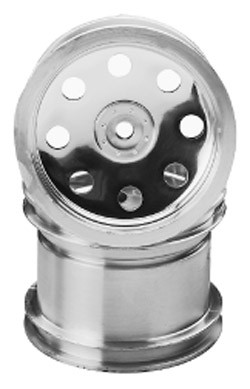 Traxxas R-C - Chrome Rear Wheels - 3672