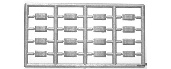 Tichy Train Group - Ho Burlap Sacks 64pcs - 8175