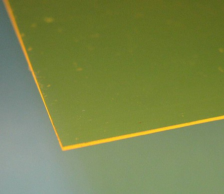 Plastruct - Fasy-101 Flour Sheet .010 Yel - 91304