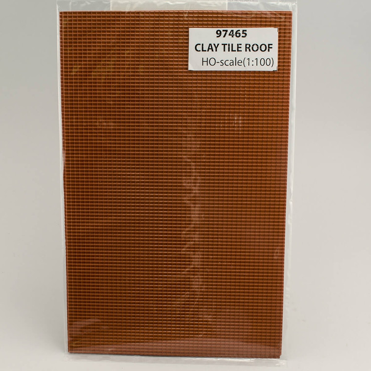 JTP Plastics Gallery - Ho Clay Tile Roof - 97465