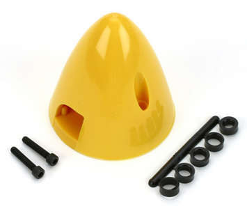 Dubro Products - 1-3/4' Yellow Spinner - 269