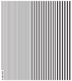 Woodland Scenics - Stripes Decal Blk - 513