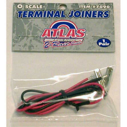 Atlas O Scale Trains - 2rail Terminal Joiners 1pr - 7090