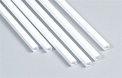 Plastruct - Stfs-6 6pk Sq. Styrene Tubing - 90622