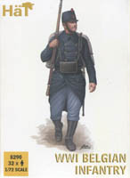 HaT Industries Figures - Ww-1 Belgian Infantry - 8290