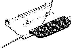 Cal-Scale Train Parts - Ho Cab Deck Plate W/Hinge - 385