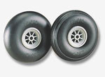 Dubro Products - 2.25' Treaded Wheels - 225T