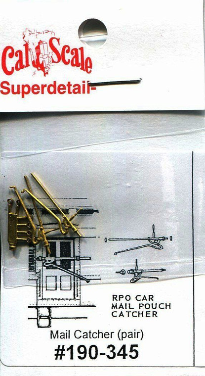 Cal-Scale Train Parts - Ho Mail Catcher 2pk - 345