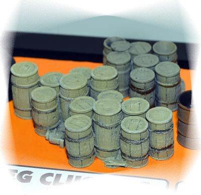 Bar Mills - O Cluster of Kegs - 4009