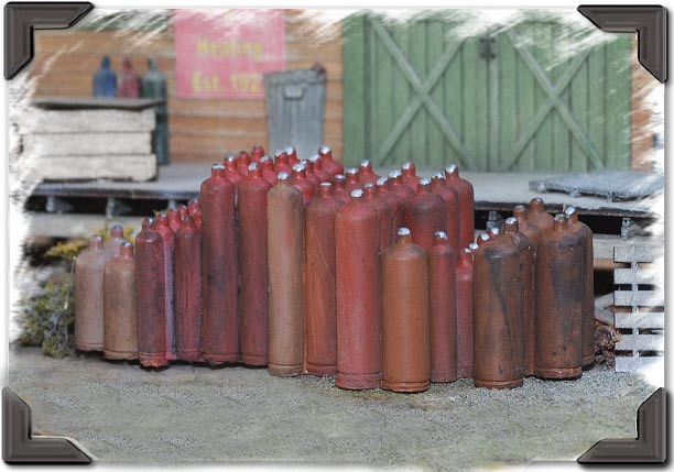 Bar Mills - O Acetylene Tanks - 4025
