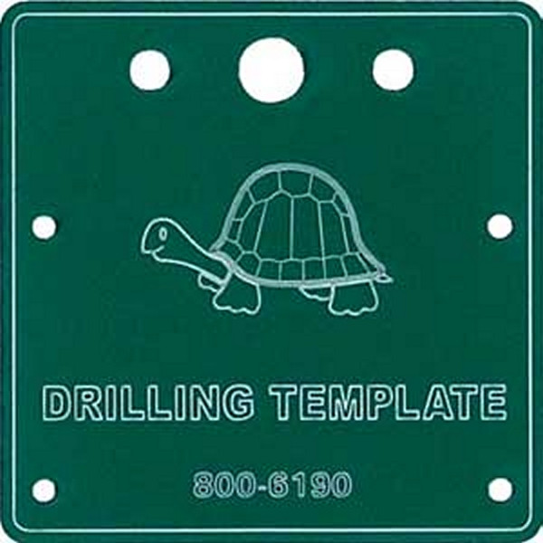 Circuitron - Tortoise Drilling Template - 6190