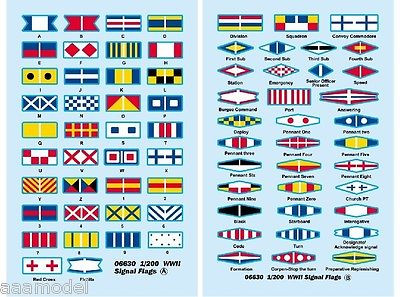 Trumpeter Models - Uss Missouri Flags 1:200 - 6630