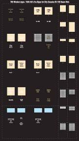 City Classic Buildings - Ho Window Signs for #105 - 705