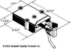 Kadee Quality Products - S (802coupler  & draft Gear - 808