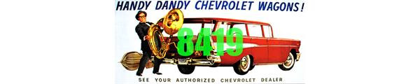 Tichy Train Group - Ho Bb Chevrolet Wagons - 8419