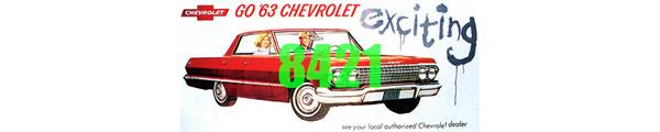 Tichy Train Group - Ho Bb 1963 Chevrolet - 8421